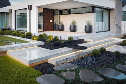 現代庭院設計,處處呈現 高級感 ,每一個都市人的理想休閑場所