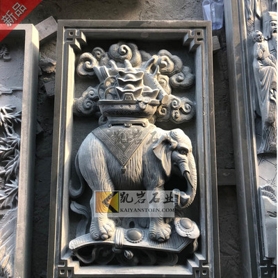 廣東宗祠祖厝門面浮雕石材雕刻工廠現(xiàn)場與庭院設計探析